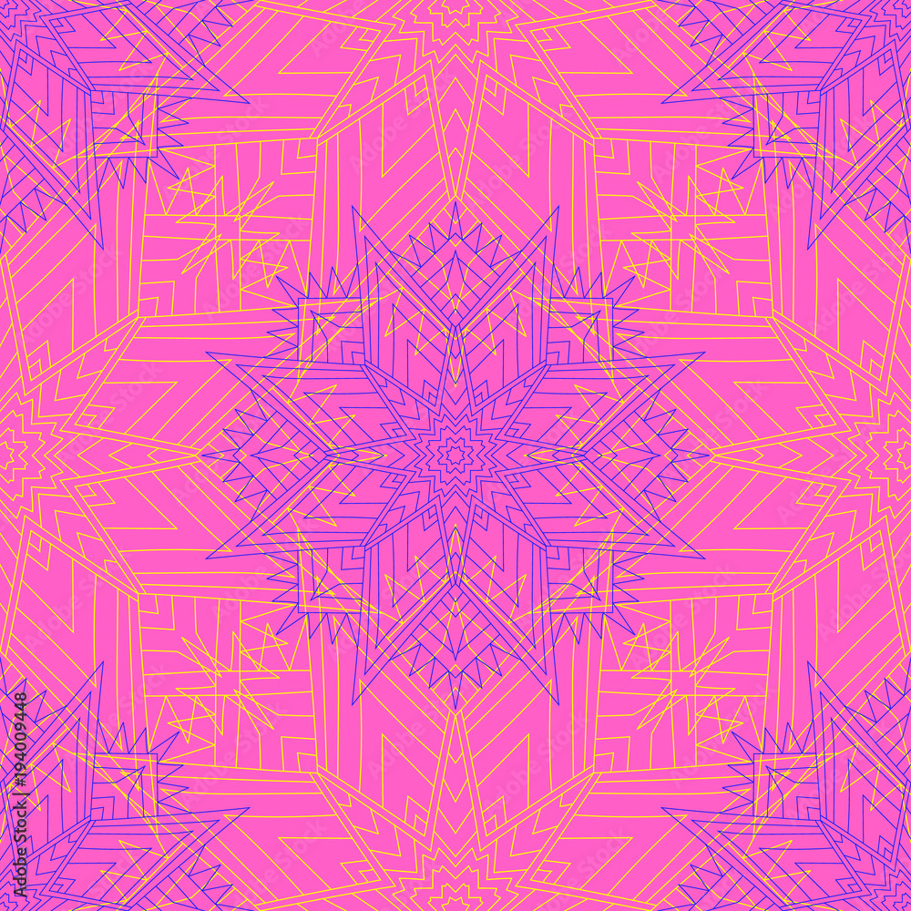 Mandala seamless pattern. Oriental ornament. Hand drawn background. Vintage elements texture print, fabric, paper. Textile, book cover, web, magazine tribal motif. Asian, Arabic,Indian,Islam,Japanese Mandala seamless pattern. Oriental ornament. Hand drawn background. Vintage elements texture print, fabric, paper. Textile, book cover, web, magazine tribal motif. Asian, Arabic,Indian,Islam,Japanese