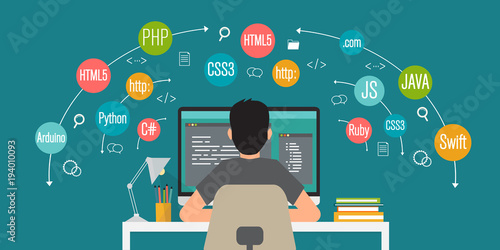 programming banner, coding, best programming languages