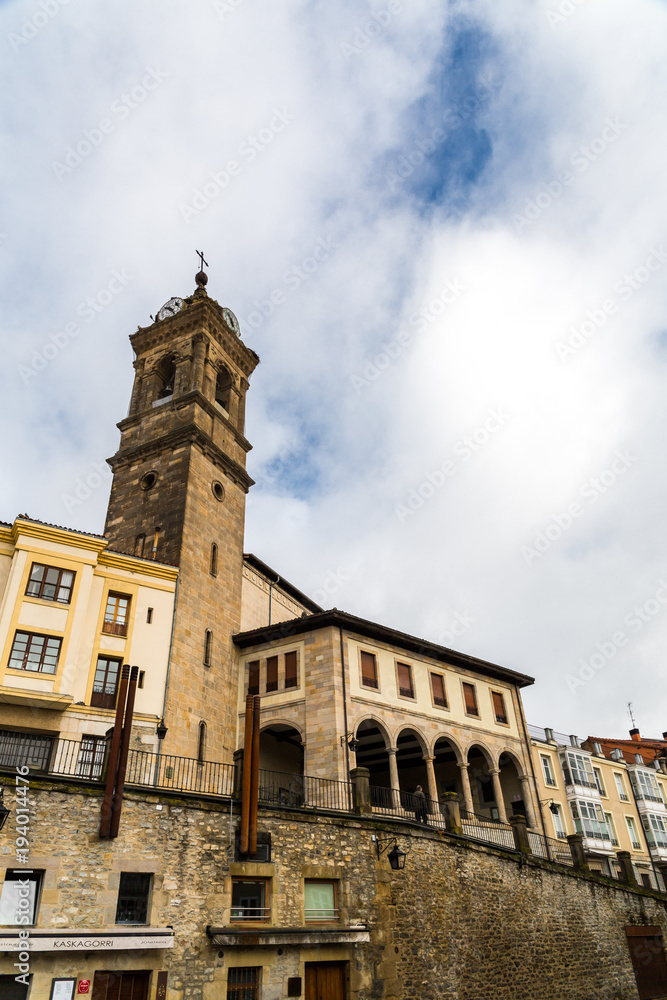 Religious monuments of the Basque capital, Vitoria, Spain
