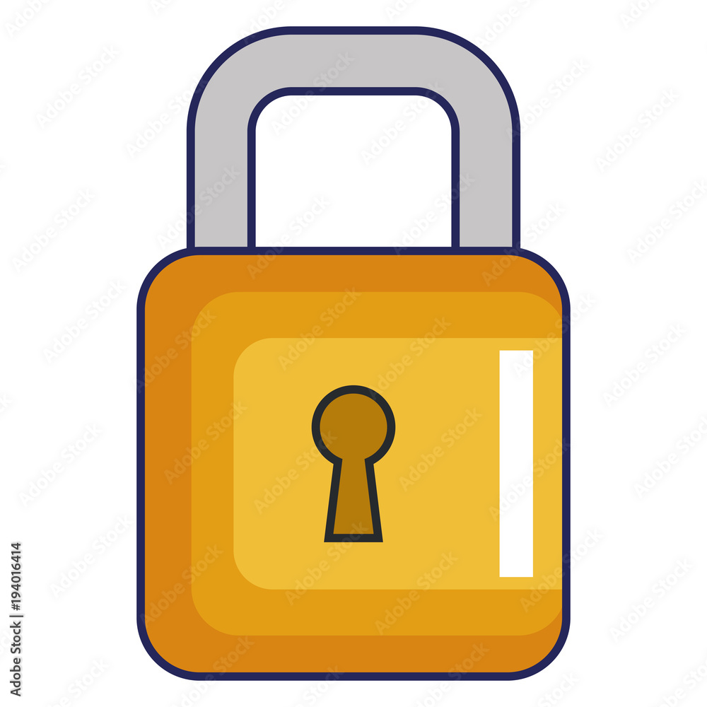 safe secure padlock icon vector illustration design safe secure padlock icon vector illustration design