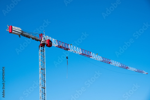 Cuadro en lienzo construction site on which to build high-rise buildings