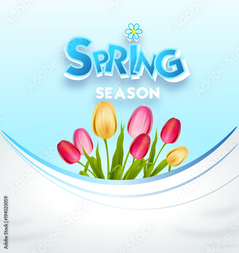 Spring season background