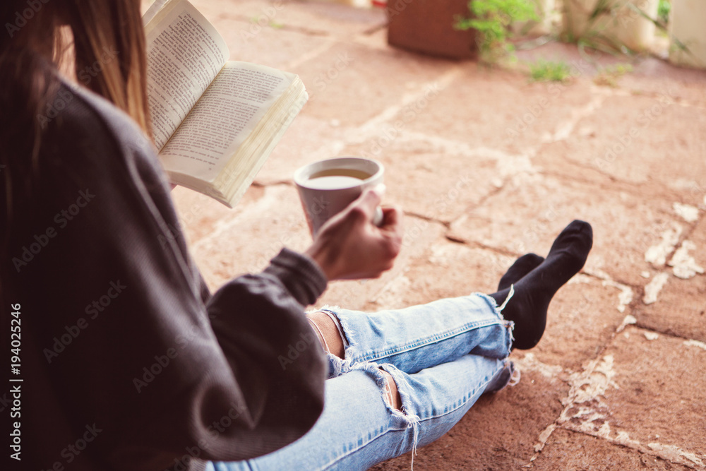 woman reading a book woman reading a book