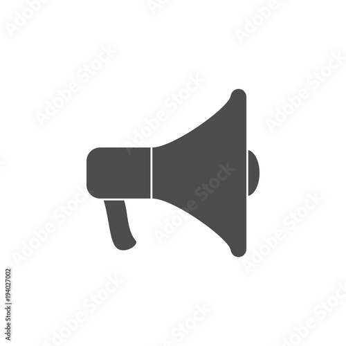 horn icon.Element of popular contact us icon. Premium quality graphic design. Signs, symbols collection icon for websites, web design,
