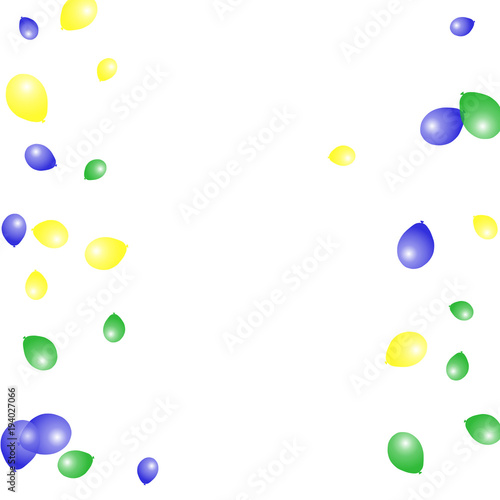 Background with Colorful balloons. Simple Feminine Pattern for Card  Invitation  Print. Trendy Decoration with Beautiful balloons