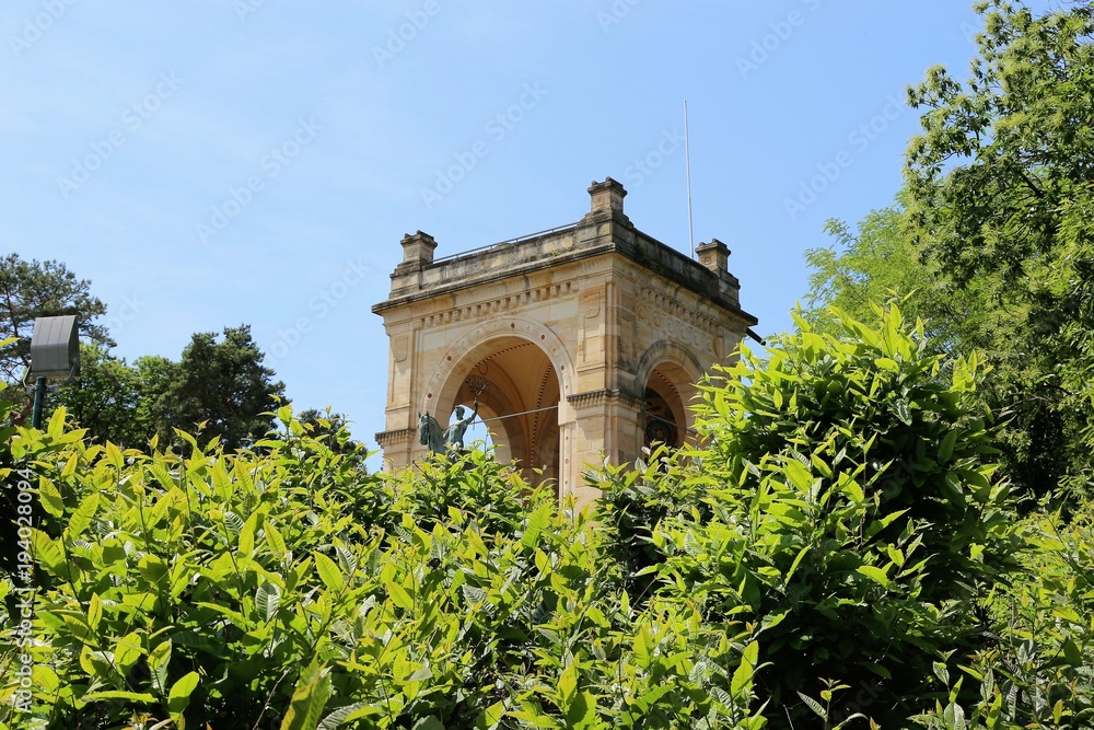 Sieges und Friedensdenkmal Edenkoben, Pfalz StockFoto Adobe Stock
