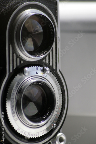 detail of the old camera