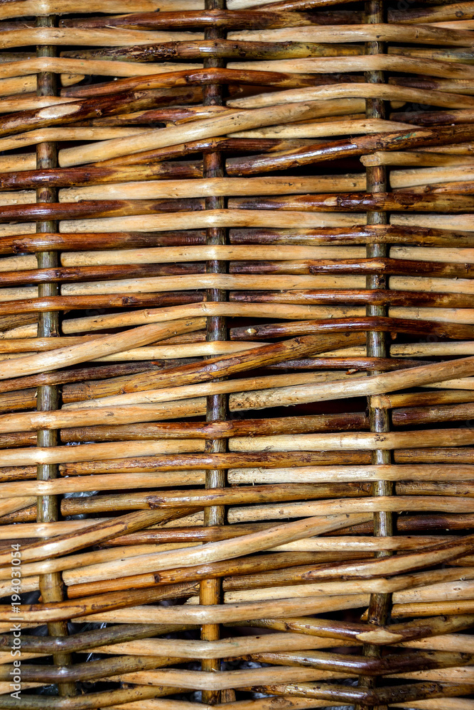Background woven of willow twigs Background woven of willow twigs