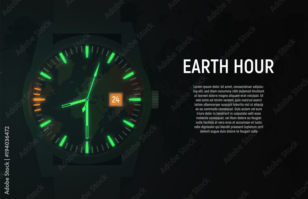  time of the Earth hour