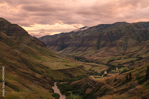 Sunset Colors in the Imnaha Canyon