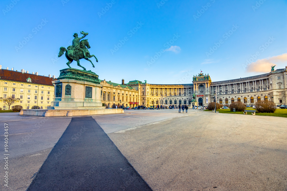 Royal Palace of Hofburg in Vienna, Austria 