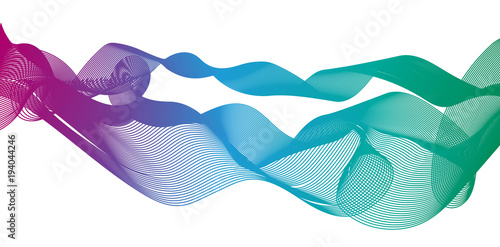 colorful gradient light waves line bright abstract pattern illustration vector eps10