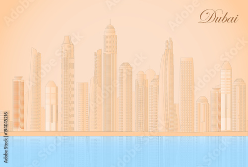 United Arab Emirates Dubai Cityscapes