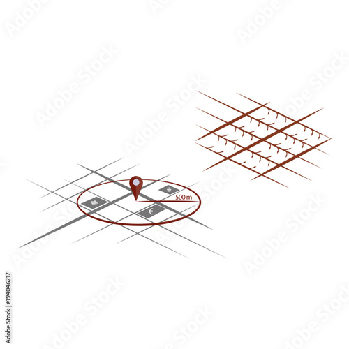 Isometric city schemes
