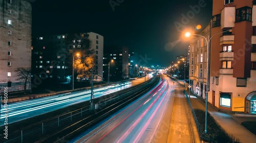 City by night Wroclaw