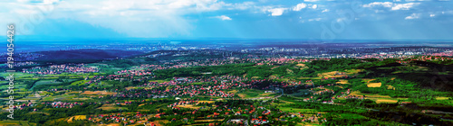 Fototapeta Naklejka Na Ścianę i Meble -  Panorama of Belgrade, Serbia from Avala tower