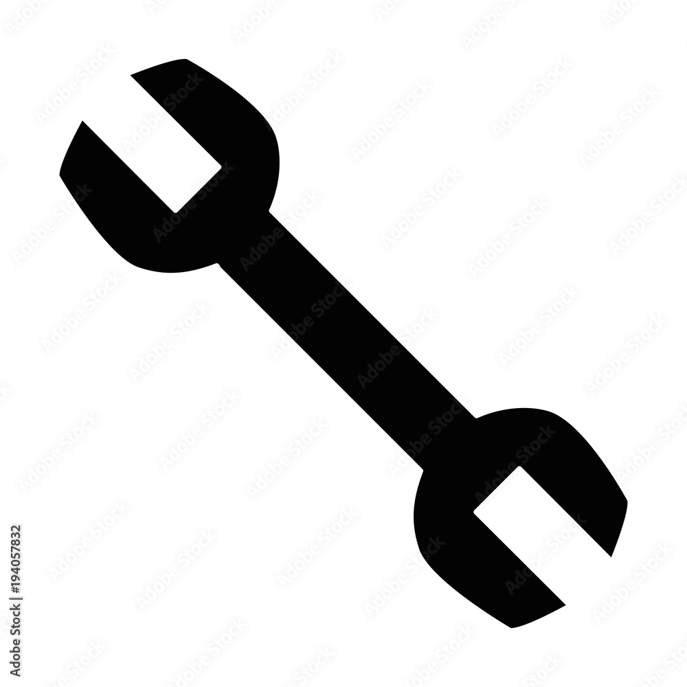 wrench tool isolated icon vector illustration design wrench tool isolated icon vector illustration design
