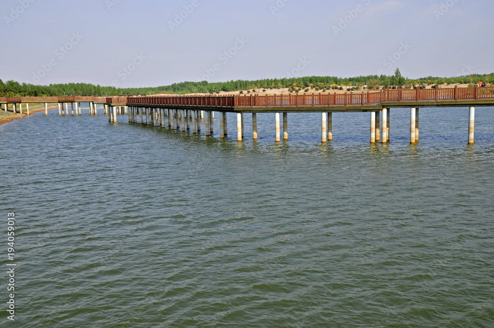 Wooden bridge Wooden bridge