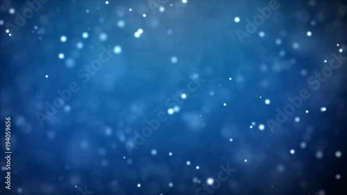 Abstract dark background particle and bokeh flow and lighting effect with blur and grain processed