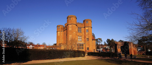 The ruins of Kenilworth Castle Warwickshire English Midlands England UK photo