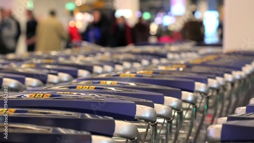 Store trolley mall concet consumption shopper behaviour