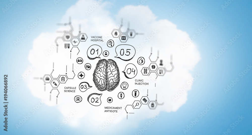 Fototapeta premium Ideas for success achieving