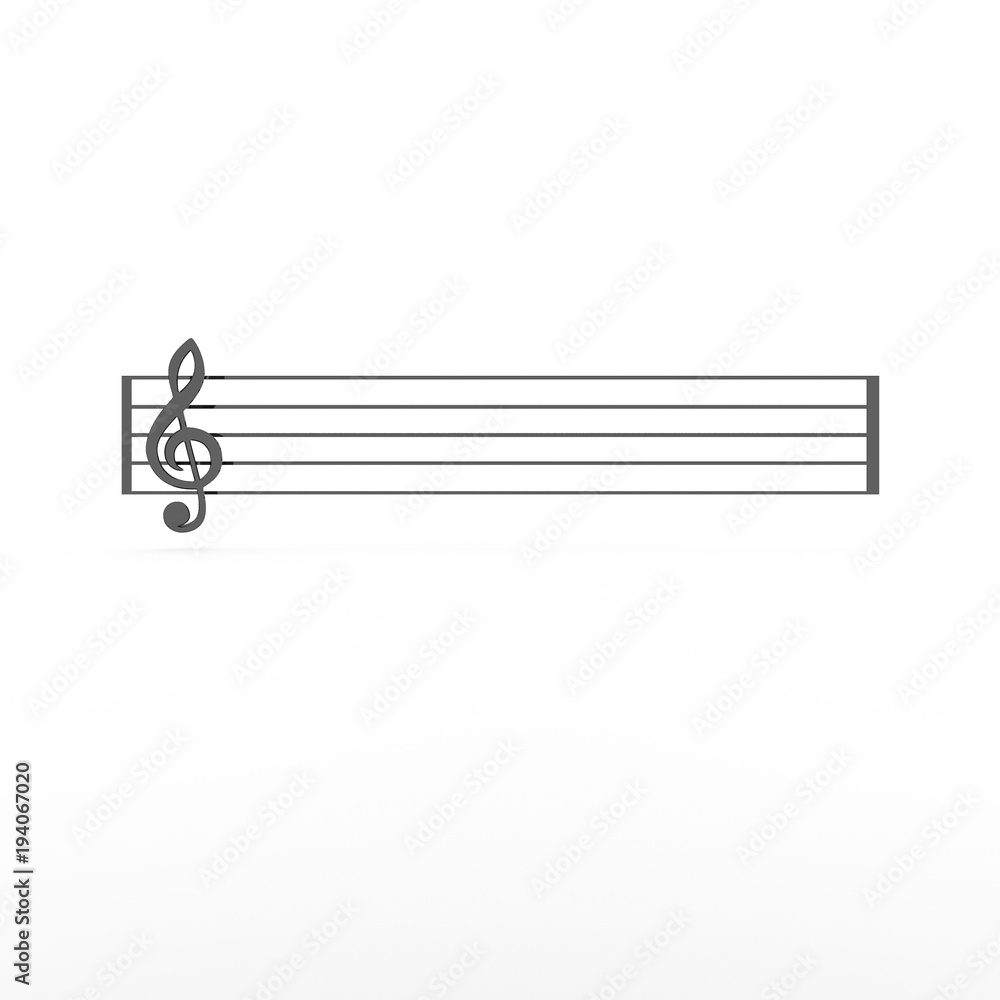 五線譜の3dのイラスト Stock イラスト Adobe Stock 五線譜の3dのイラスト Stock イラスト Adobe Stock