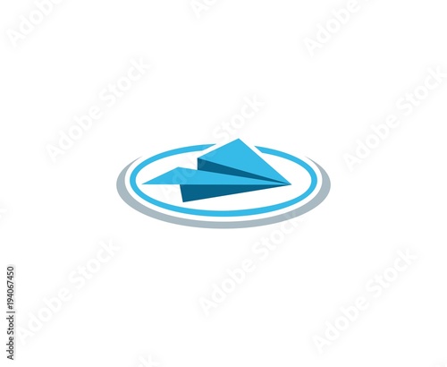 Paper plane logo 