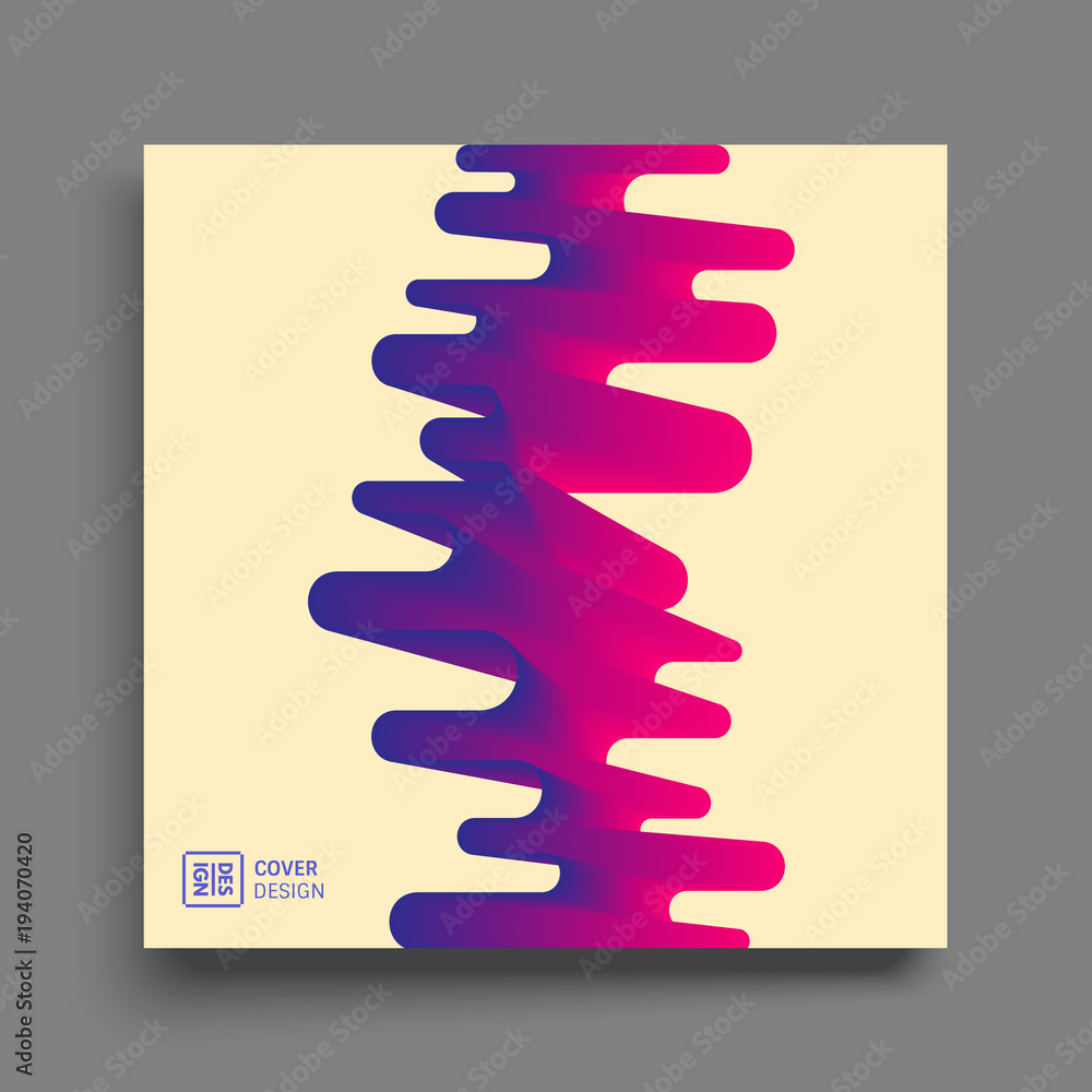 Cover design template. Abstract wavy background for banner, flyer and poster. Dynamic effect. Vector illustration. Can be used for advertising, marketing, presentation. Cover design template. Abstract wavy background for banner, flyer and poster. Dynamic effect. Vector illustration. Can be used for advertising, marketing, presentation.