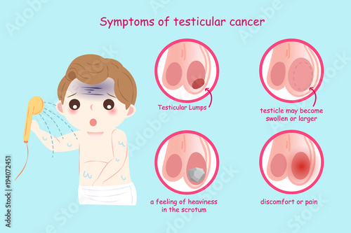 man with testicular cancer