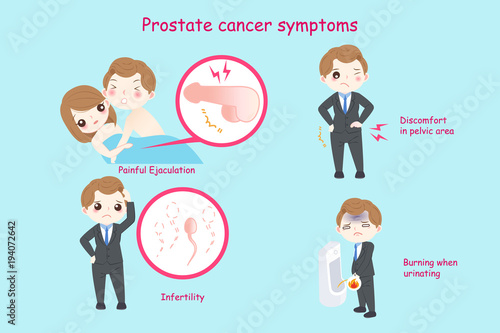 man with prostate cancer symptoms photo