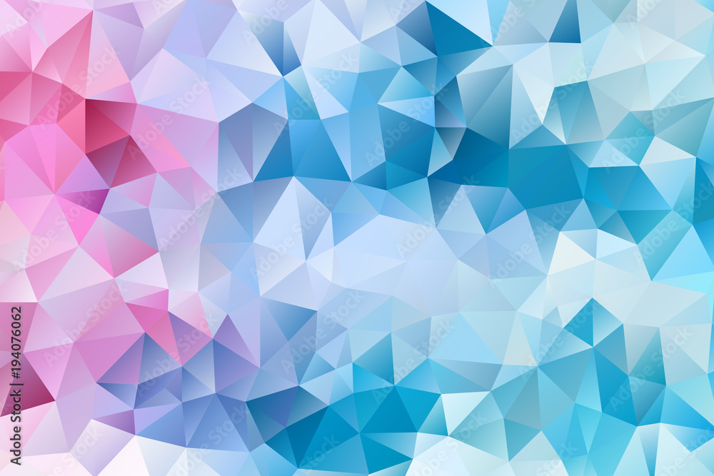 Fototapeta premium vector multicolored abstract background of effect geometric triangles