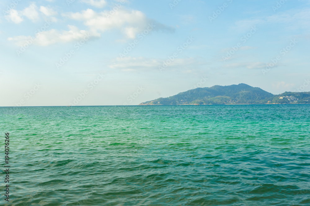 Fototapeta premium Morze. Tropikalny raj.