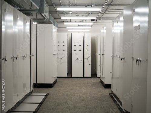 Document room, the room that storage document and information for business.