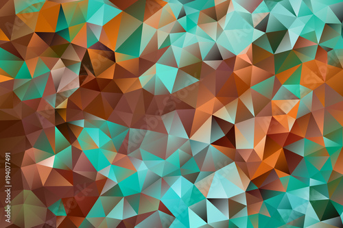 vector multicolored abstract background of effect geometric triangles