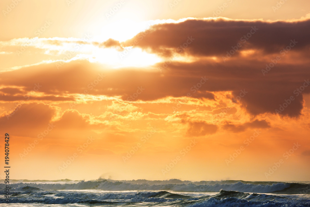 Obraz premium Sea sunset