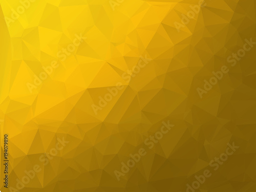 Gold Polygonal Background