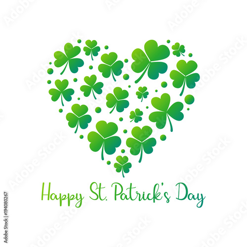 Happy St. Patricks Day vector creative illustration or poster