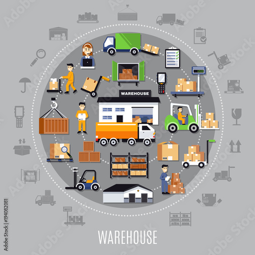 Warehouse Round Composition
