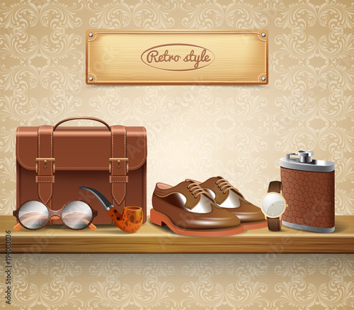Gentleman Accessories Realistic 