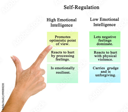 Self-Regulation of high and low EQ