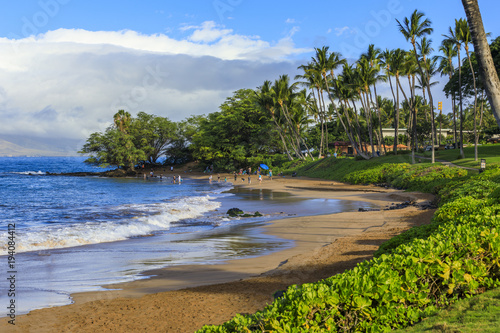 Wailea Beach near Kihei, Maui, Hawaii