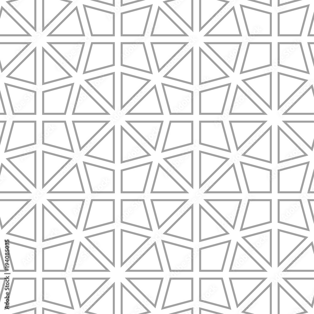 Light gray geometric seamless ornament Light gray geometric seamless ornament