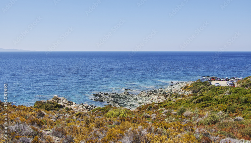 Coast Mediterranean landscape 