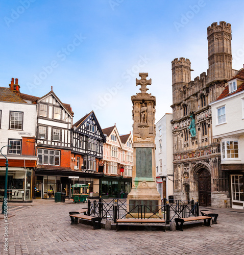 Canterbury Buttermarket in Old Town Kent Southern England UK photo