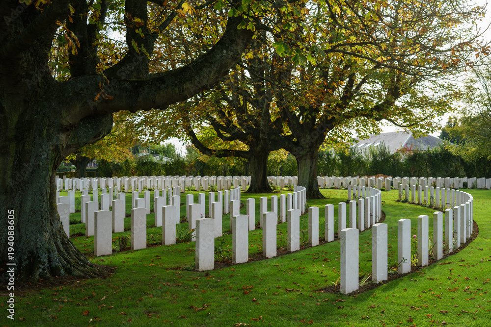 F, Normandie, Bayeux, Soldatenfriedhof