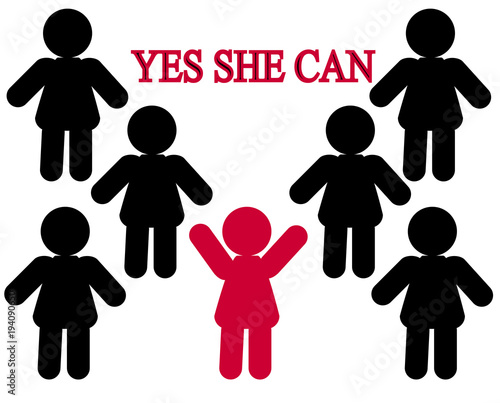 Yes she can