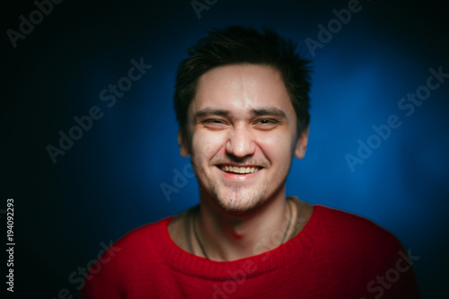 emotional young man photo in studio © ruslan1117
