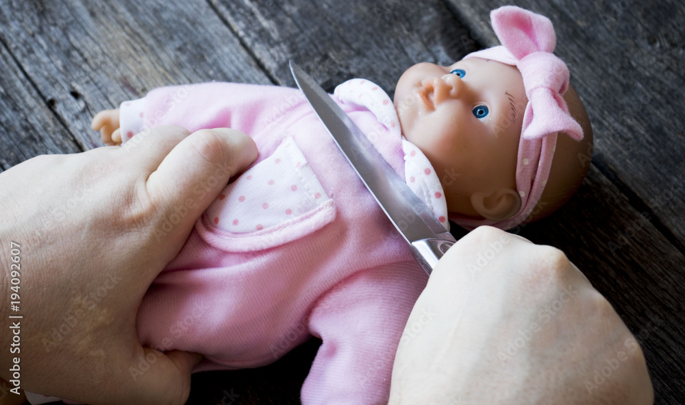 Sad sales baby doll