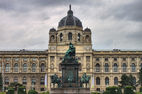 Maria Theresa monument in Vienna  Austria